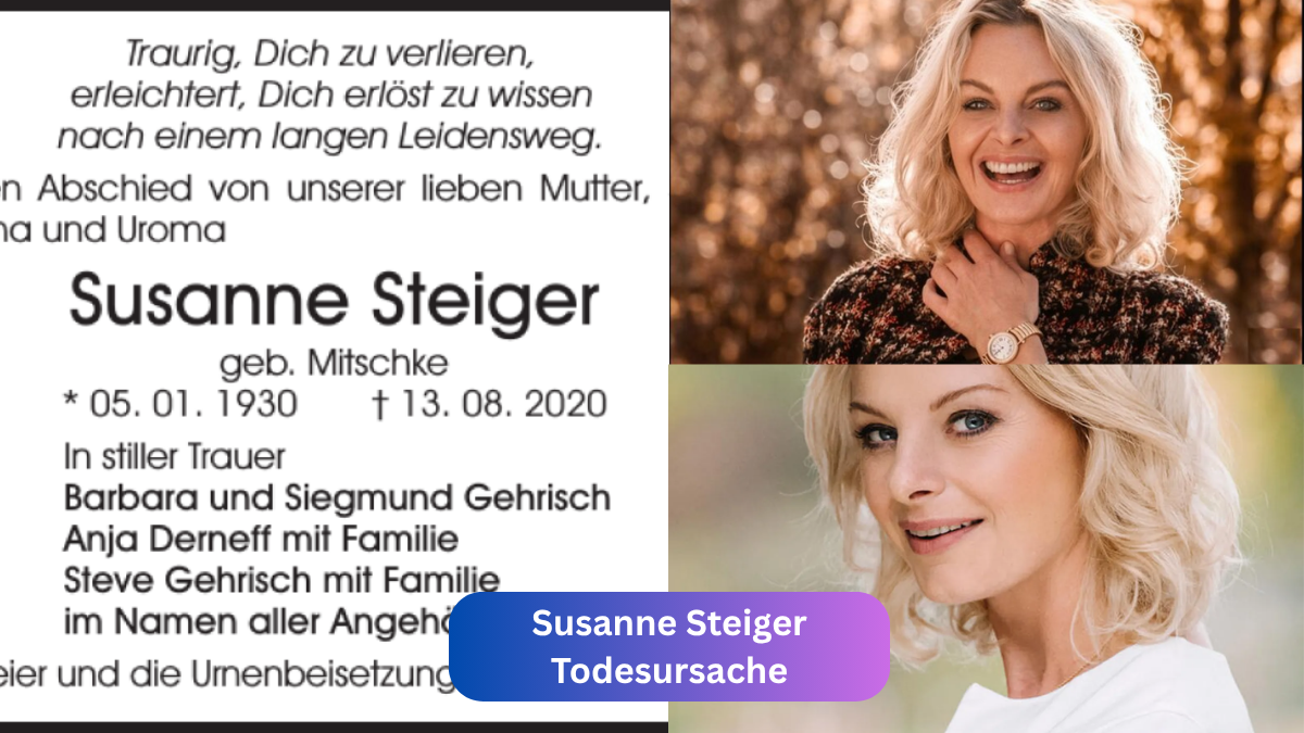 Susanne Steiger Todesursache